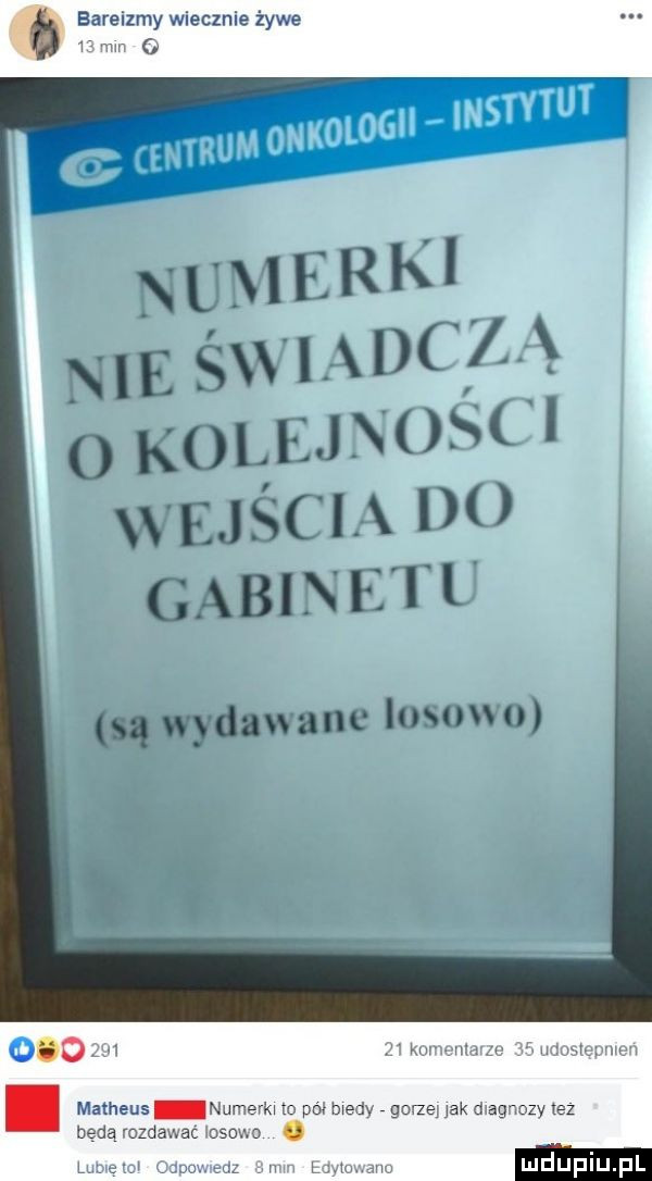 nl merki nie śwuncu   kolejnośu wejścia n gabine i l są wydawane losowo