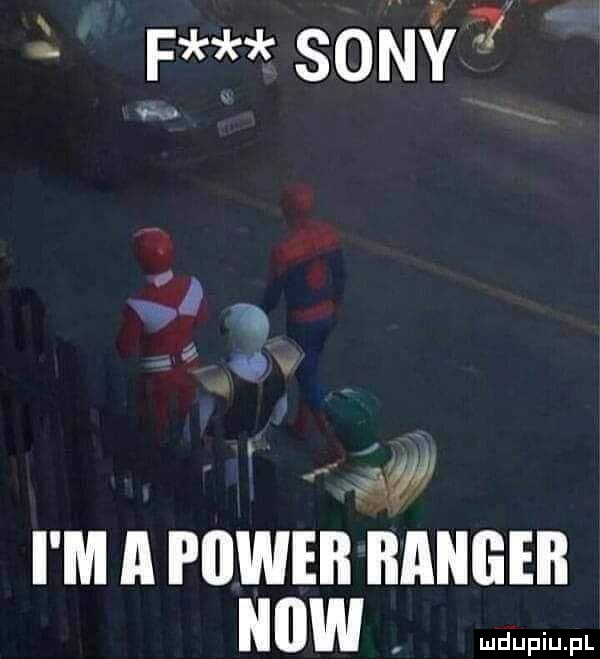 f son  . łał iv i m a power ranger ow