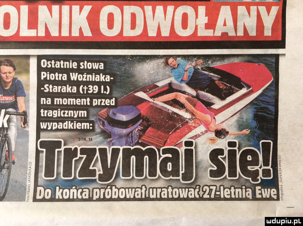 Ostatnie słowa Piotra Woźniaka-Staraka