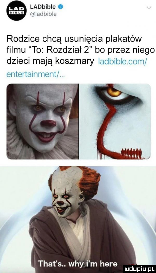 lad ladbibie. um iadbibie rodzice chcą usunięcia plakatów filmu to rozdział   bo przez niego dzieci mają koszmary iadbible com entertainment. trat s. wdy i m here