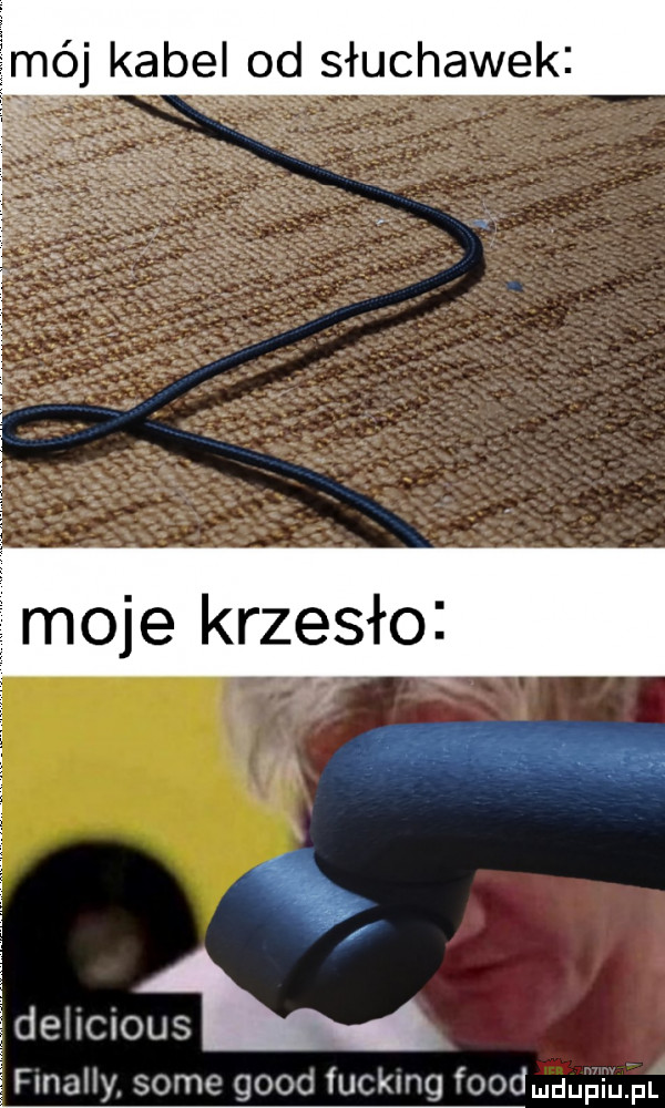 kabel od słuchawek moje krzesło mm a sie wm wwdpm