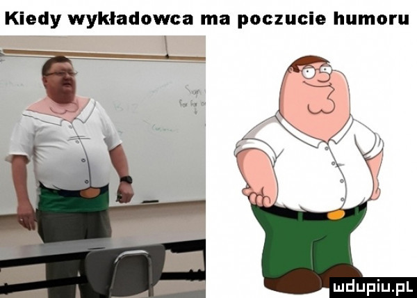 kiedy wykładowca ma poczucie humoru