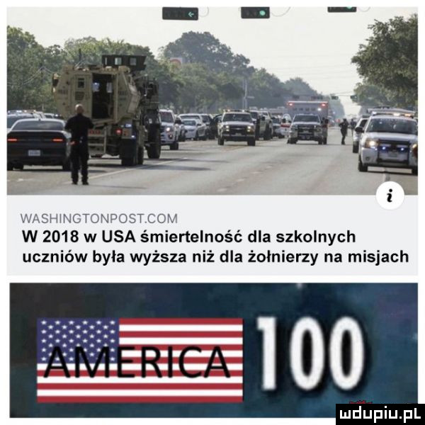 wma hec tondost cen w      w usa śmiertelność dla szkolnych uczniów była wyższa niż dla żołnierzy na misjach