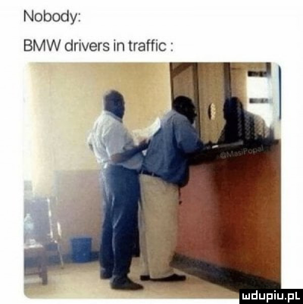 nobody bmw drivers in traffic