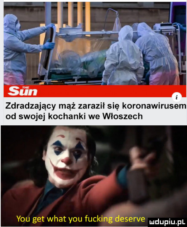 zdradzający mąż zaraził się koronawirusem od swojej kochanki we wloszech y-u get wiat y-u fuckinﬁerve