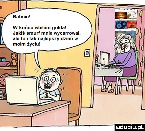 babciu w końcu wbiłem golda jakiś smurf mnie wycarrowal ale to i tak najlepszy dzień w moim życiu