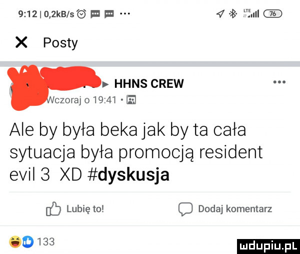 u  ka s e i na      fal x posty hans crew cioraj       el ale by była beka jak by ta cała sytuacja była promocją rewident emil   xd dyskusja lubię    dodaj komentarz