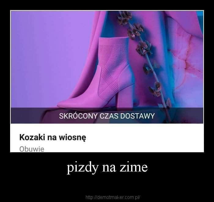 skrócony czas dostawy kozaki na wiosnę pizdy na zime