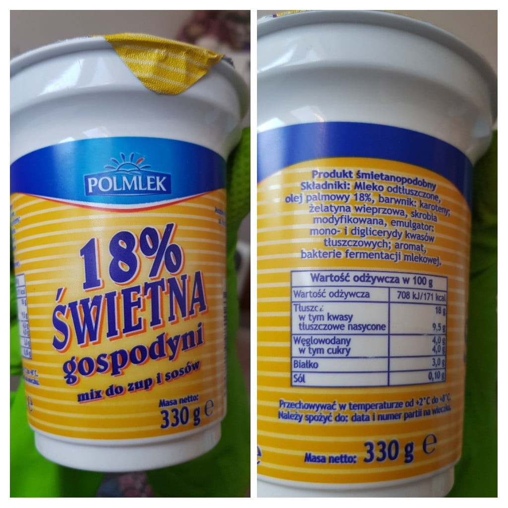 rrodukt w śkładnlki mleko aan mowy   b m g watyna wiem odyfikowana mono i diglic ttuszauwych naktel ie fermentacji m