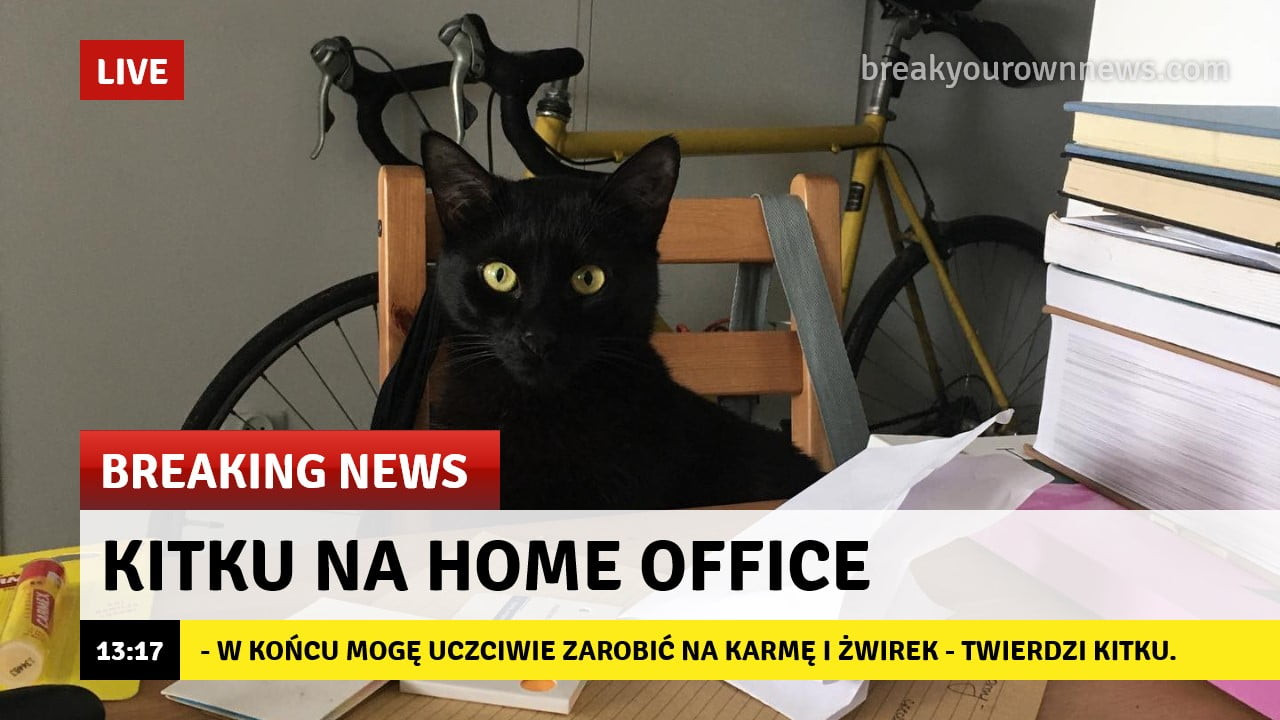 live bfeakyourown breaking news kątku na home office